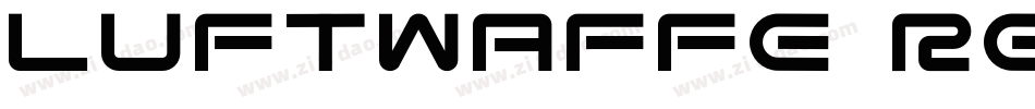 Luftwaffe Regular字体转换